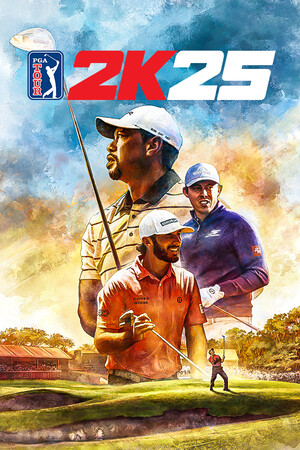 PGA Tour 2K25 cover art